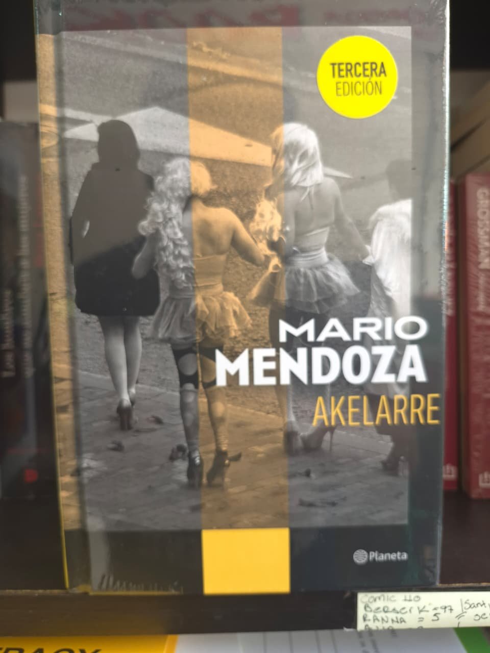 Mario Mendoza Akelarre tapa dura