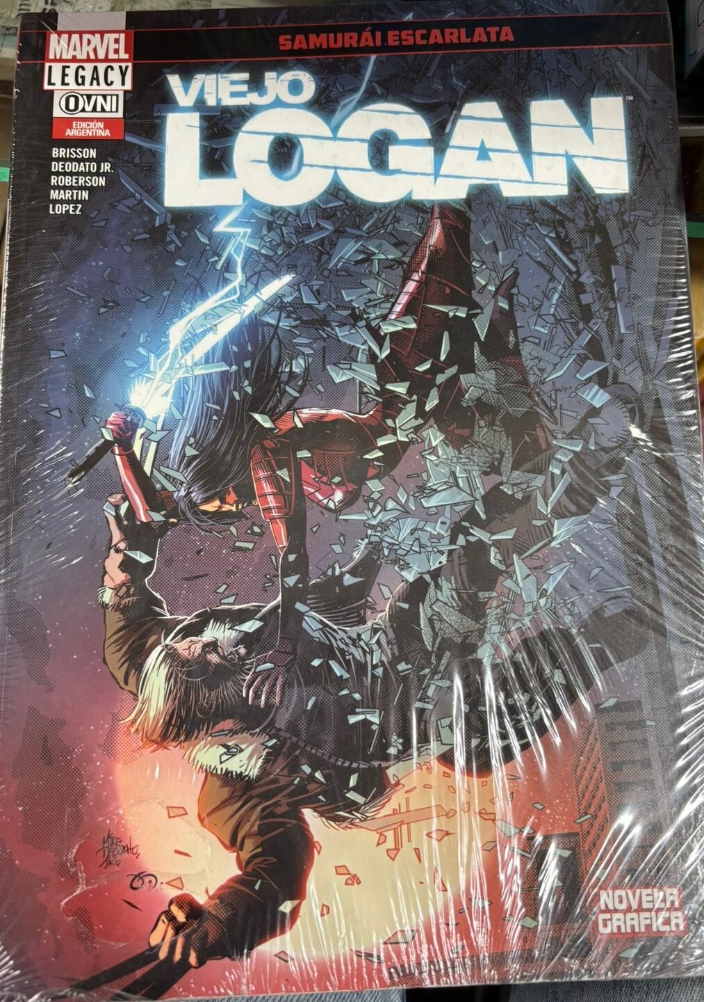Viejo Logan: Samurái Escarlata – Cómic Marvel