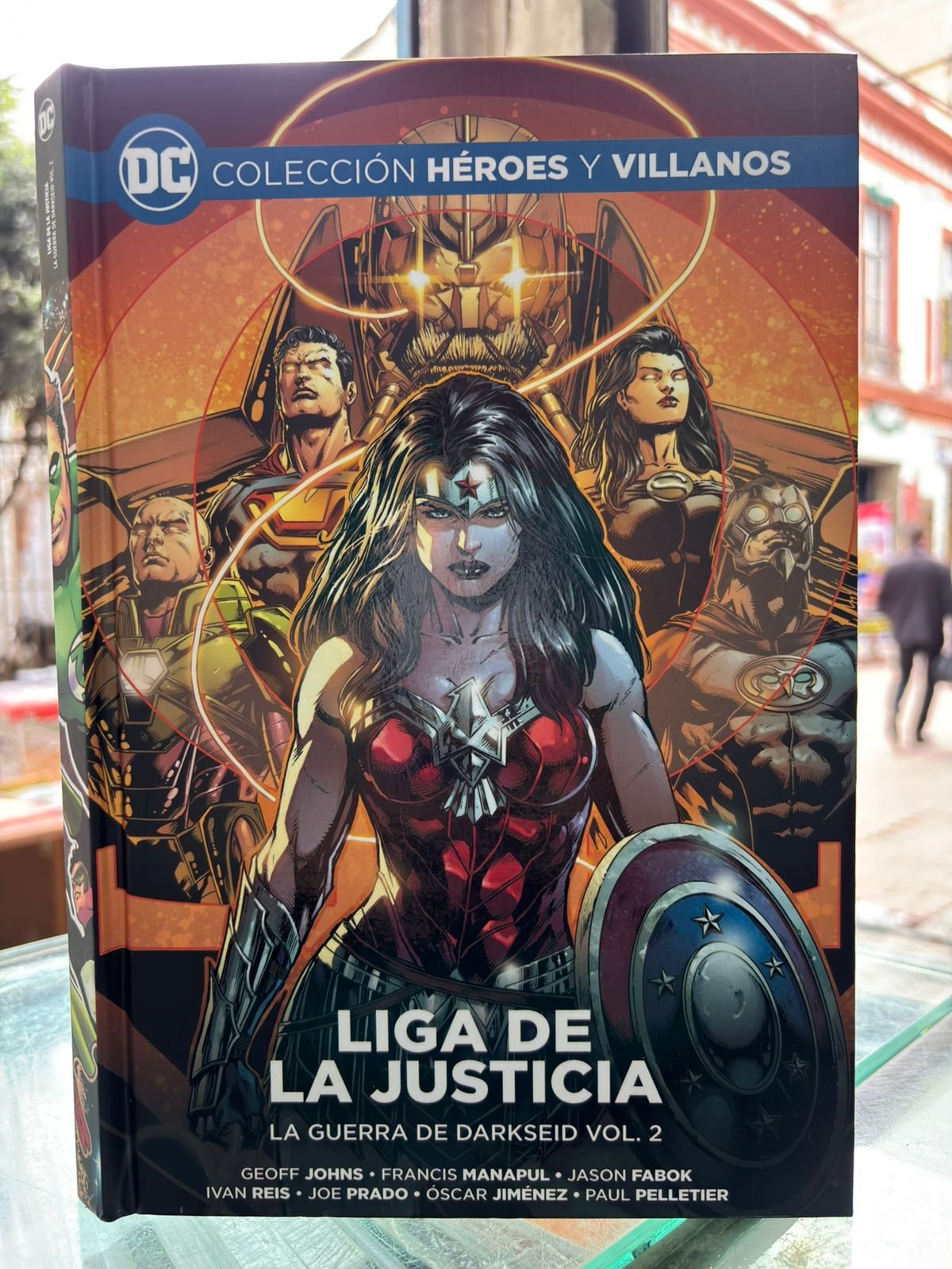 Liga de la Justicia: La Guerra de Darkseid – Colección Héroes y Villanos – Cómic